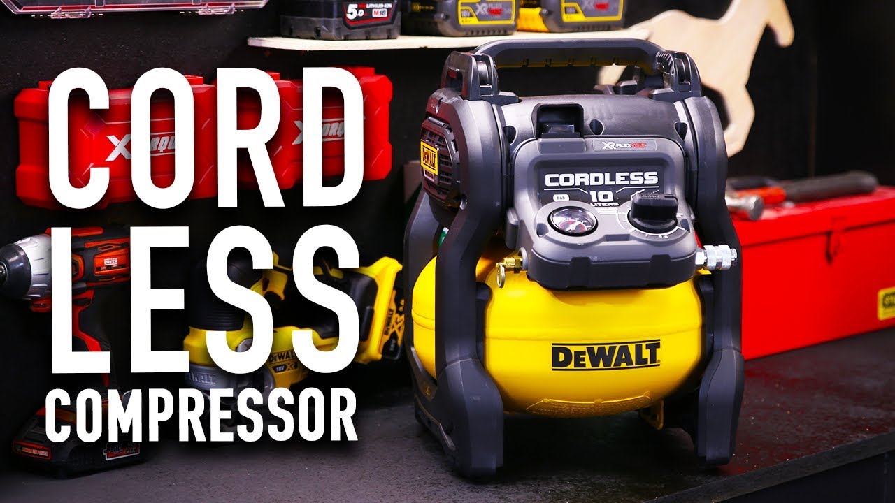NEW 54v Cordless Air Compressor from DeWalt (DCC1054N)