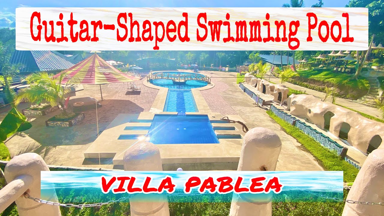 VILLA PABLEA | GUITAR-SHAPED SWIMMING POOL | RIZAL, ZAMBOANGA DEL NORTE