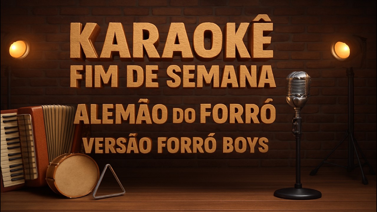 Karaokê Fim de Semana Alemão do Forró