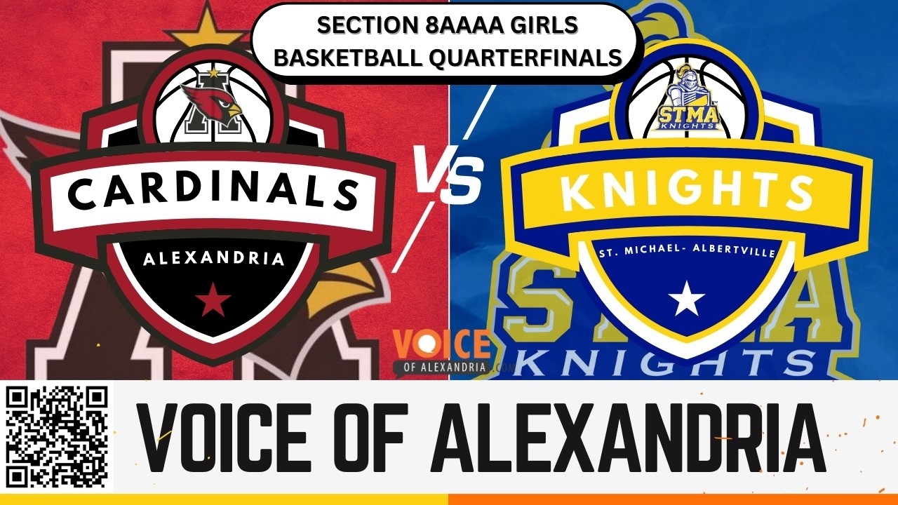 02/24/26 SECTION 8AAAA GIRLS BASKETBALL QUARTERFINALS #5 Alexandria @ #4 St. Michael-Albertville