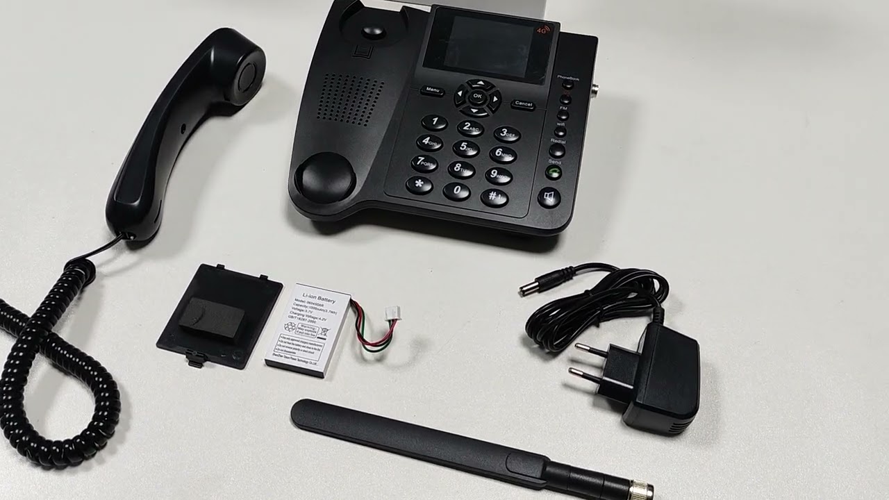 4G Fixed Wireless Phone GSM SIM Card Telephone ECG-912