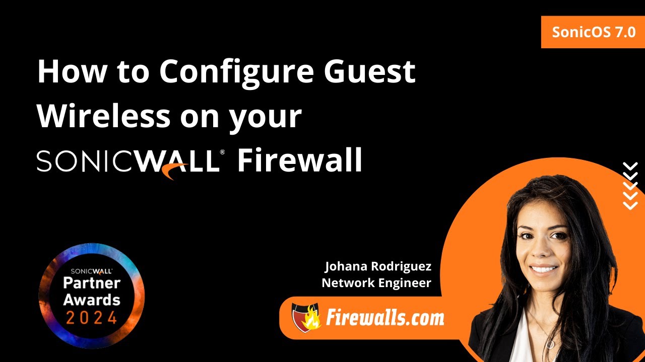 SonicWall Gen 7: How to Configure Guest Wireless