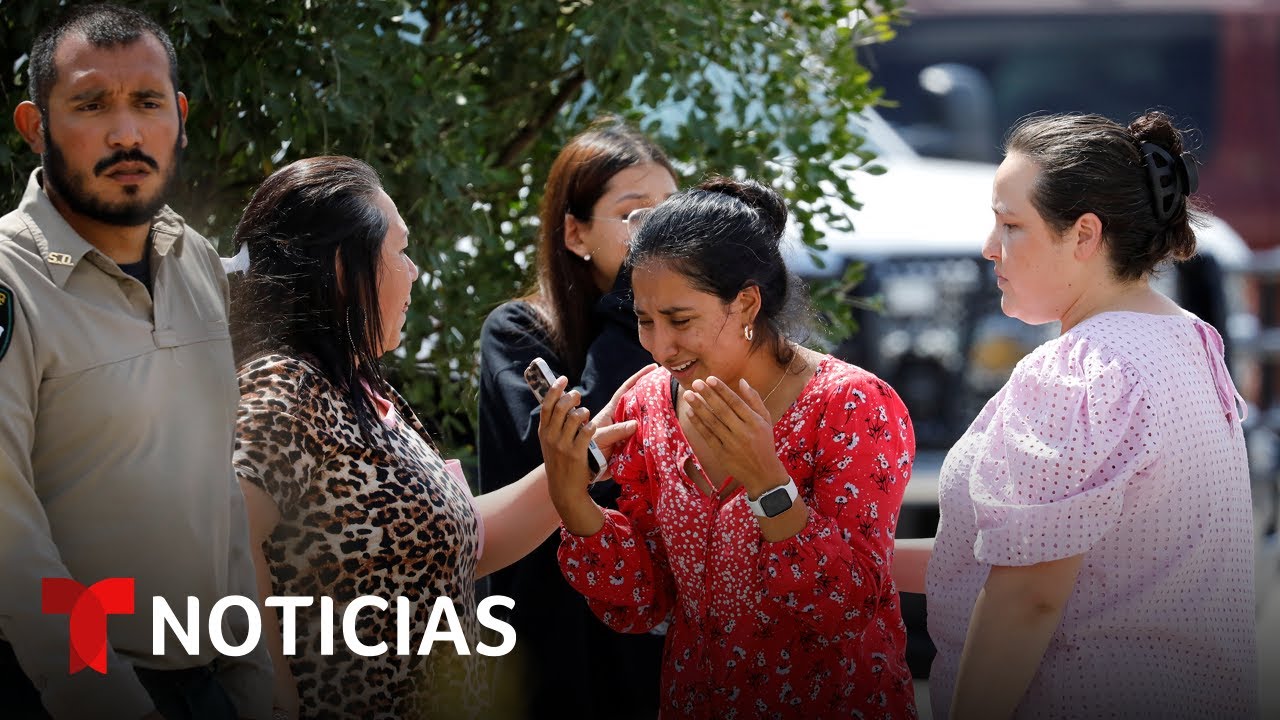 El ambiente en los alrededores de la escuela atacada | Noticias Telemundo
