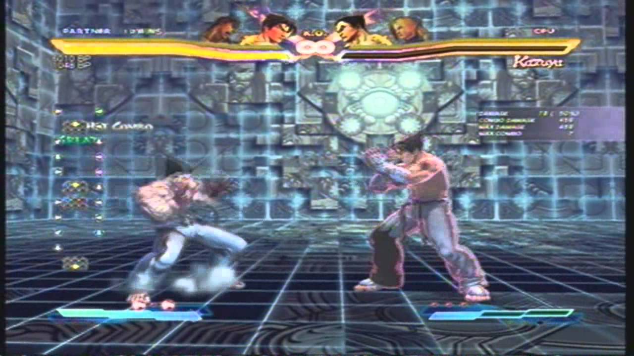 Street Fighter x Tekken Jin combo video by NIGHTMARE SF