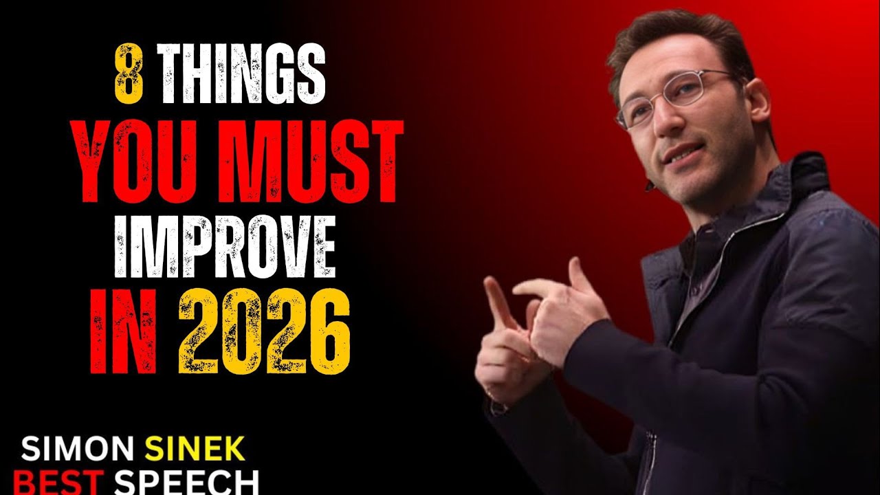 Don’t Enter 2026 Without Improving These 8 Things | Simon Sinek Motivation | Success Mindset
