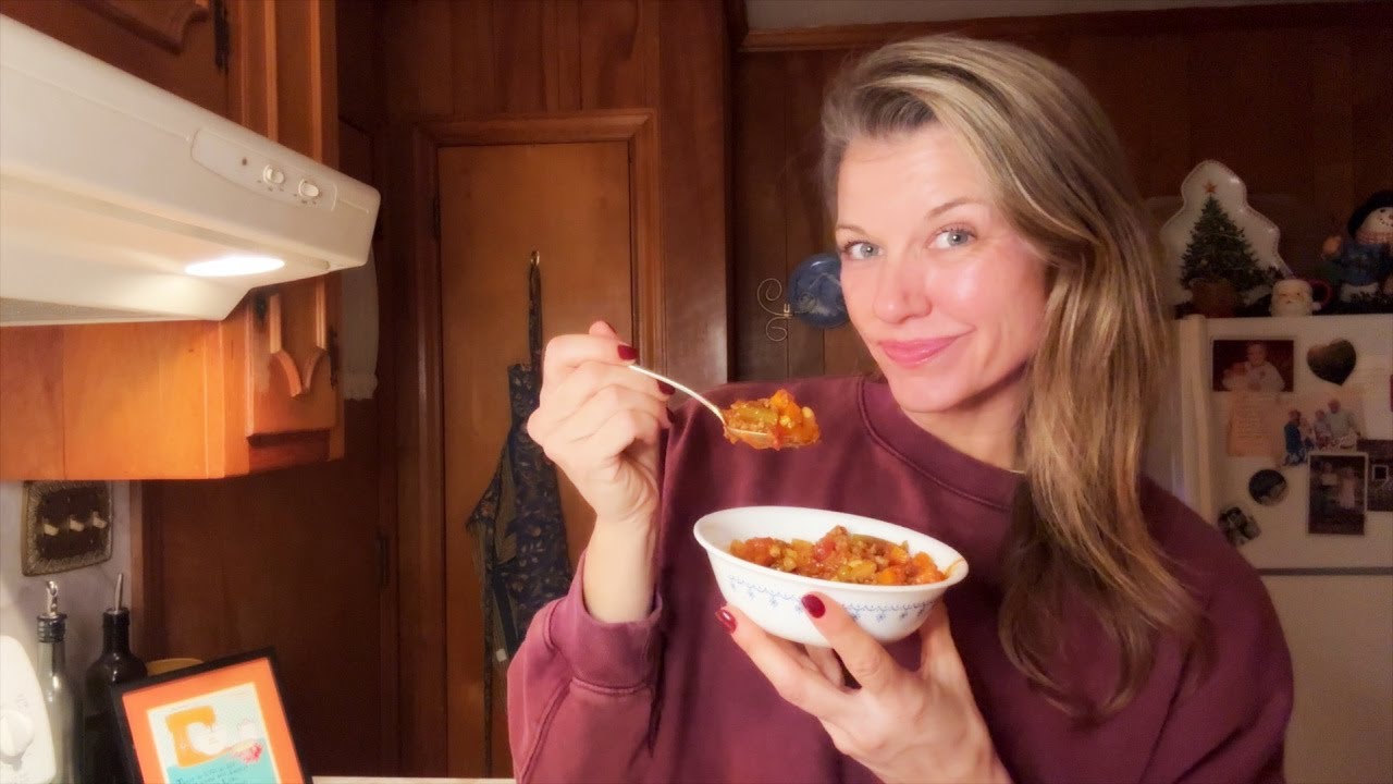 Classic Vegetable Beef Soup (Only FIVE Ingredients!)