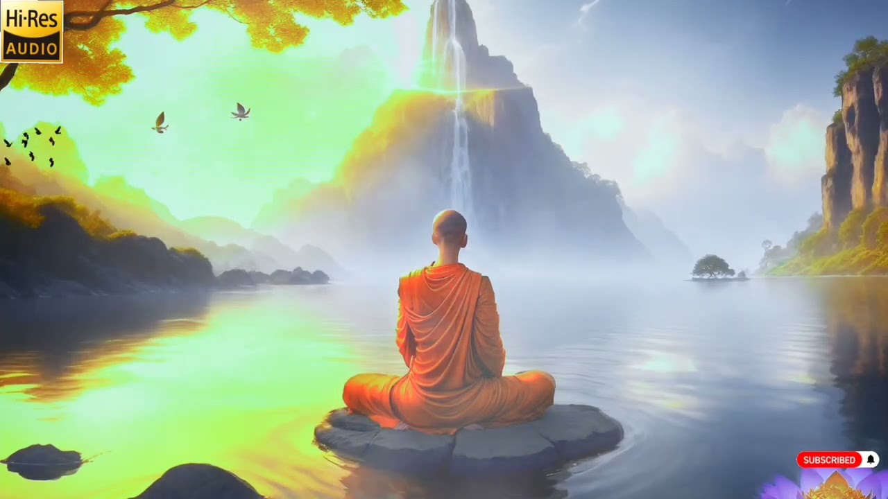 Deep Relaxation Flute Meditation ✦ Peaceful Music for Stress Relief, Sleep, Spa, Zen, Yoga, Study