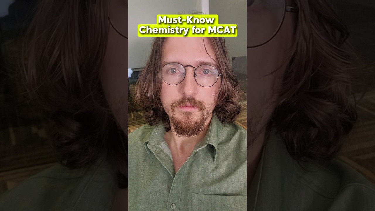 This is a high-yield MCAT chemistry question! #mcatprep #chemistry #acidbase #premed