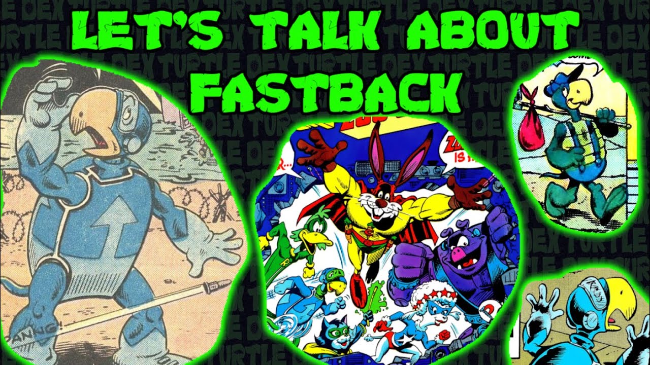 Fastback - A turtle from the Captain Carrot and His Amazing Zoo Crew!
