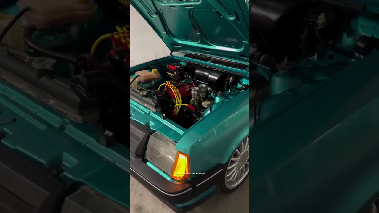 (245/365) #chevrolet #chevette #verde #rebaixados #sussurros