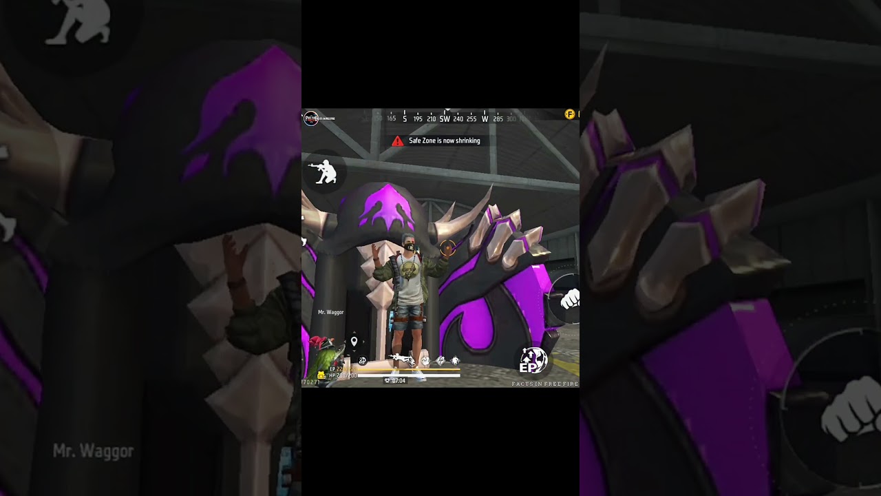 Челлендж «Светящаяся стена с вешалкой» 🔥 #шорты #ffshortstamil