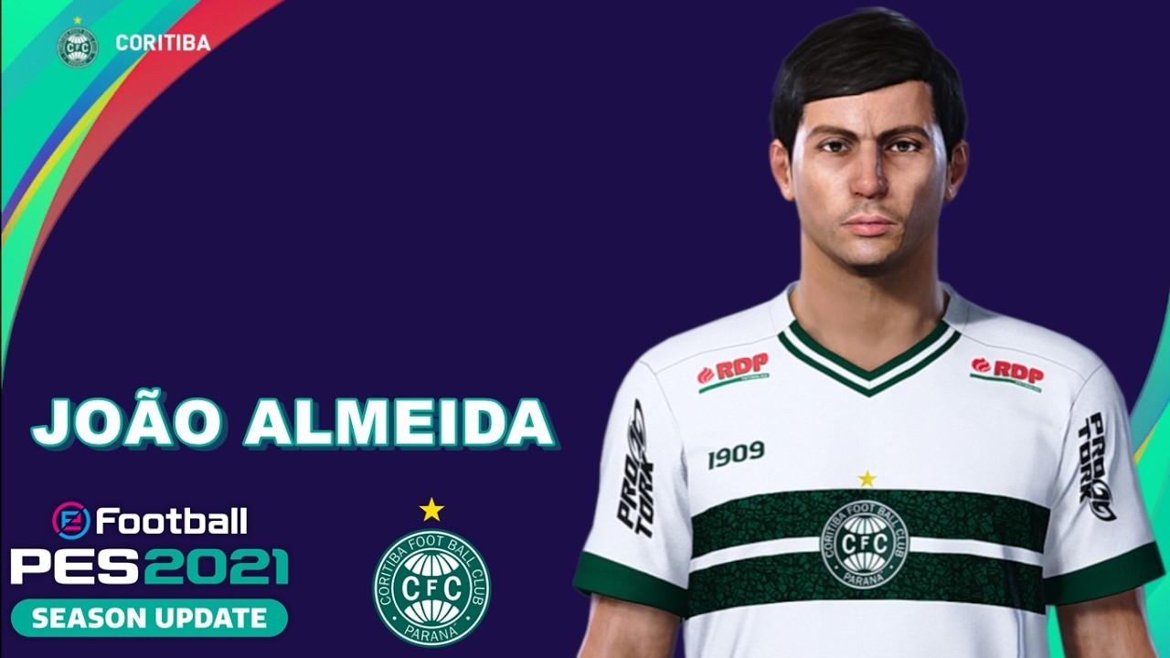 JOÃO ALMEIDA PES 2021 (CORITIBA) EFOOTBALL COMO FAZER