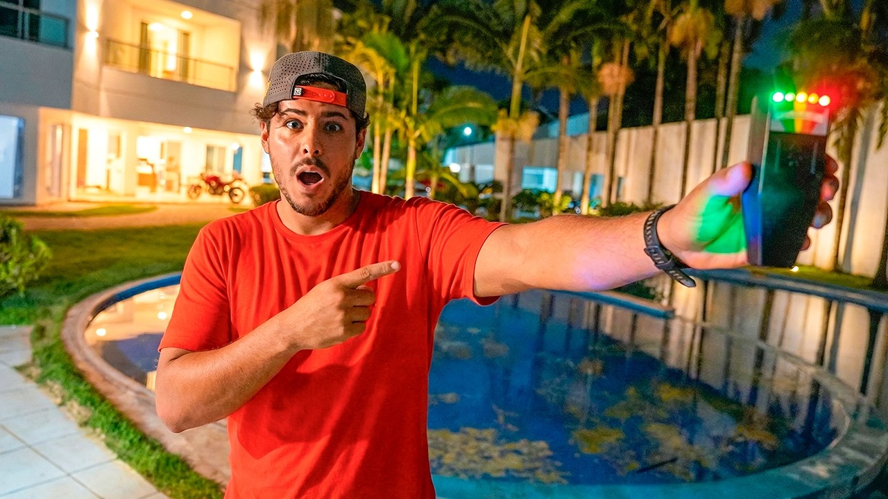 TESTEI SE A CASA NOVA &Eacute; ASSOMBRADA COM O DETECTOR