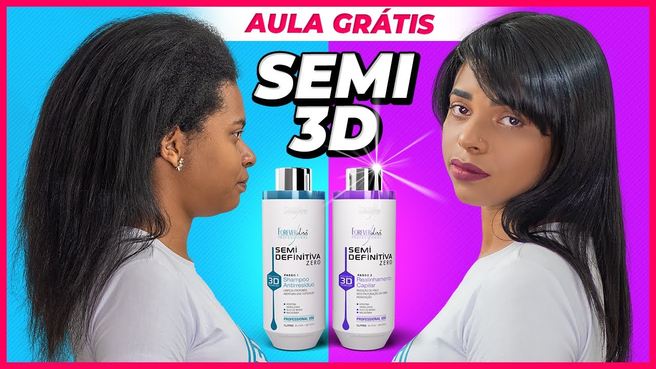 Progressiva Semi Definitiva 3D Zero Forever Liss - Como usar