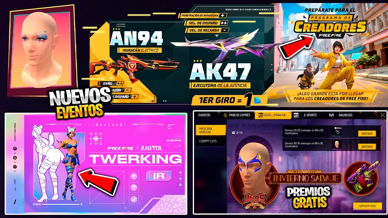 FILTRÓ EVENTOS DE LA PRÓXIMA AGENDA SEMANAL NUEVO PROGRAMA DE INFLUENCERS PREMIOS GRATIS Y MAS