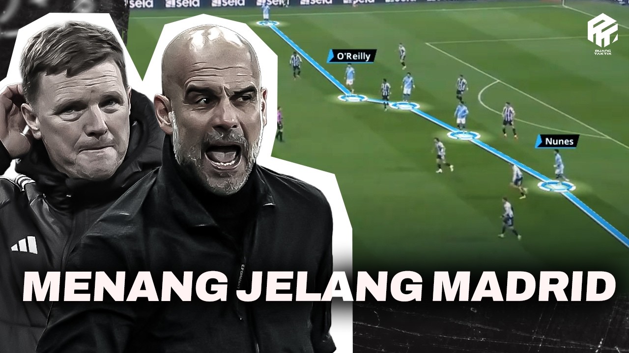 Taktik Full Attack 3-1-6 Man City | Cut Back Datar Jadi Andalan