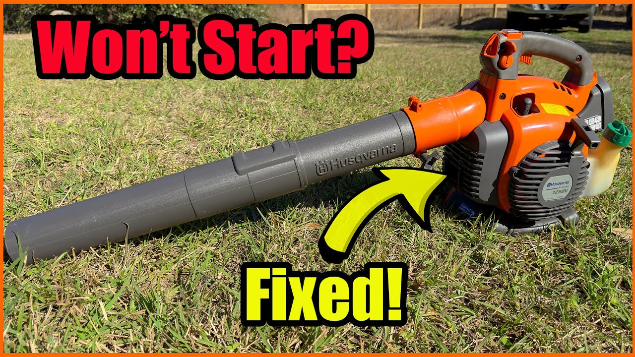 Replace Fuel Lines and Carburetor on Husqvarna Blower