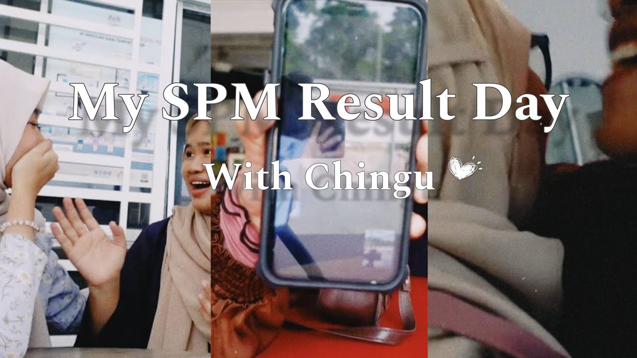 My SPM Result Day With Chingu !!