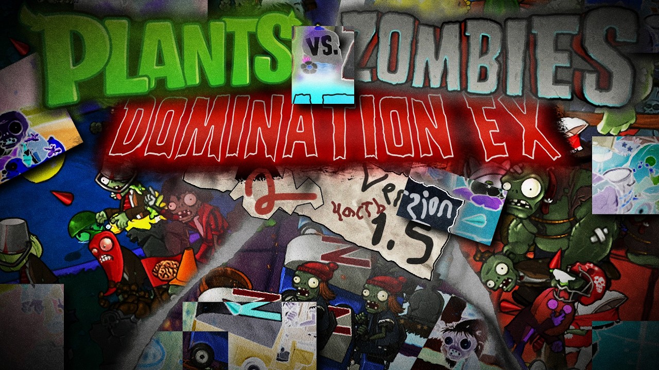 50 дней ТОТАЛЬНОЙ ДОМИНАЦИИ в СЛОЖНЕЙШЕМ МОДЕ по PvZ и..(2 Часть) | Plants vs. Zombies Domination EX