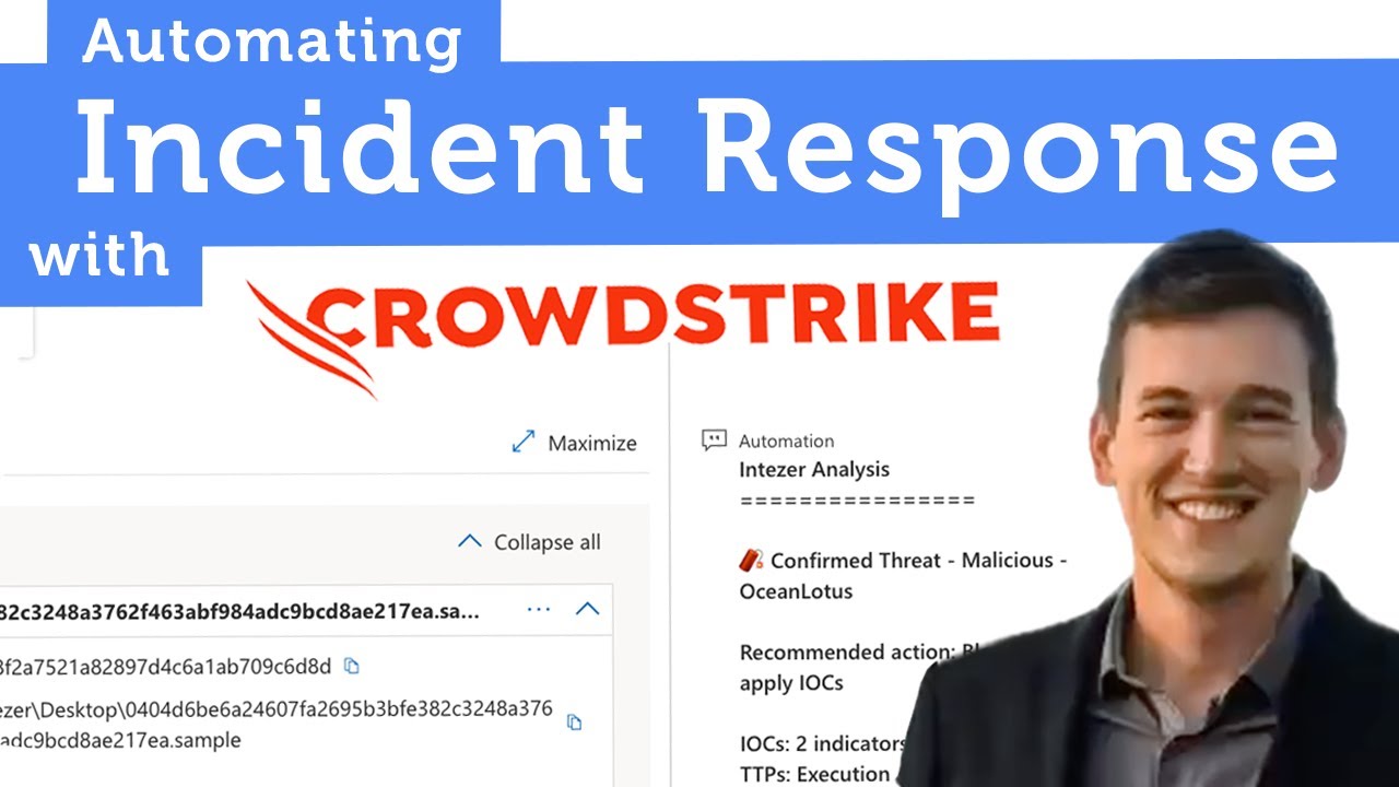 Automating Incident Response with CrowdStrike and Intezer