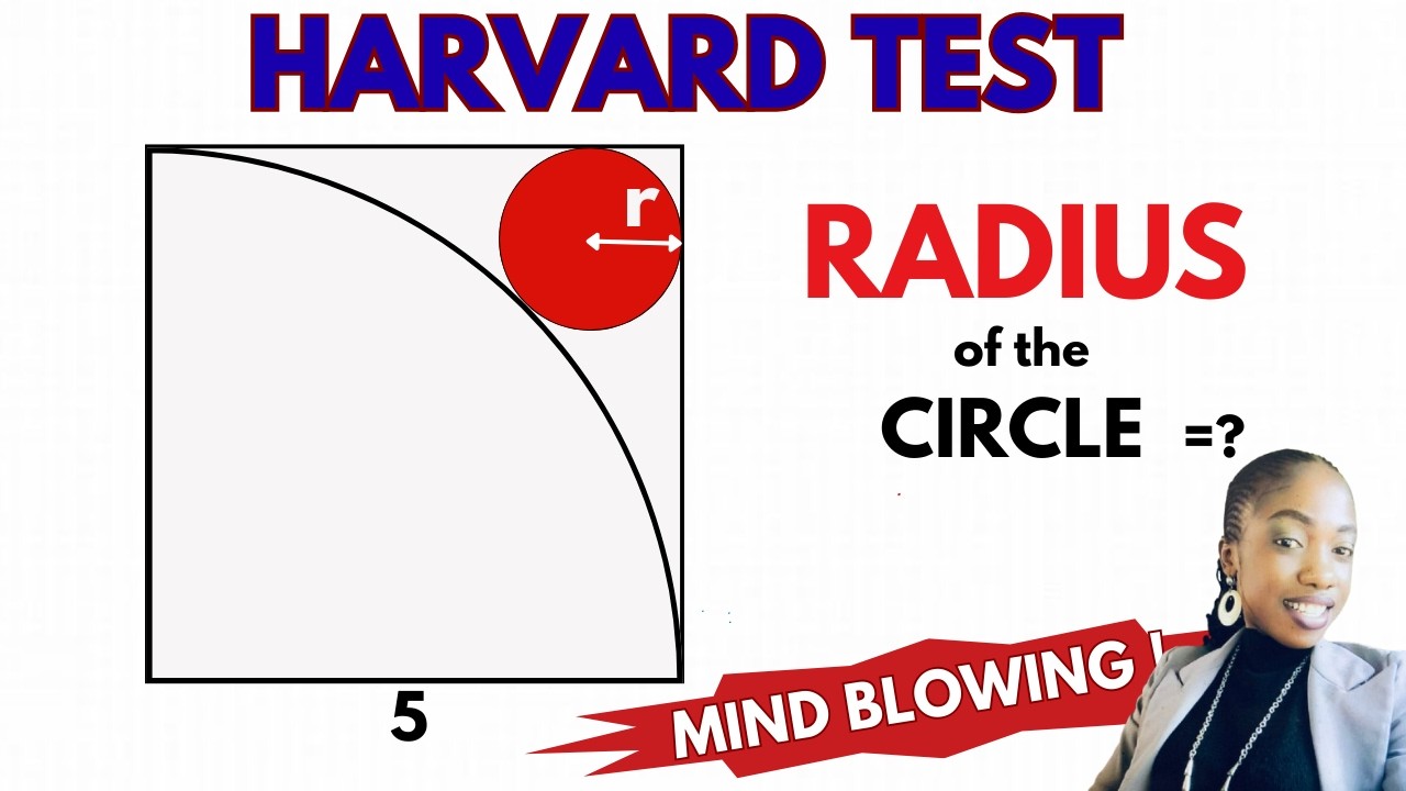 Многие не могут решить эту геометрическую головоломку | Вступительный тест в Гарвард #геометричес...