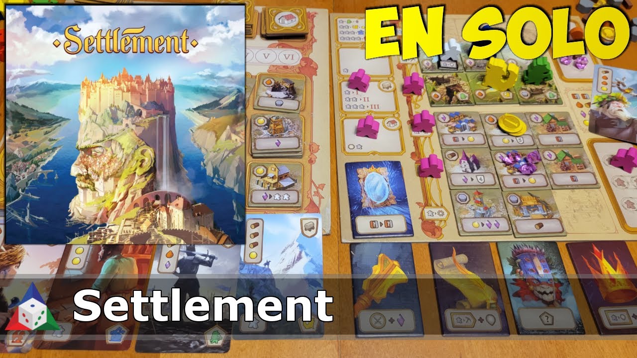 Settlement - Session de jeu en solo