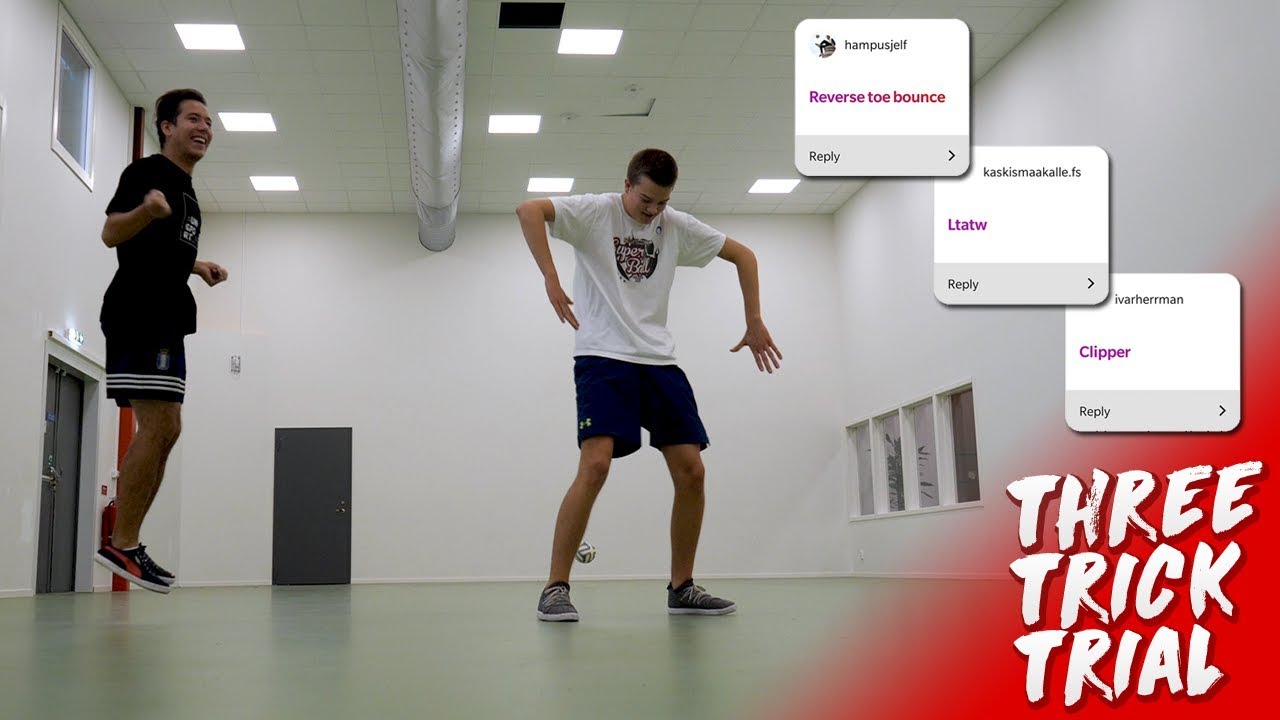 Three Trick Trial - Swedish Football Freestyle Championships