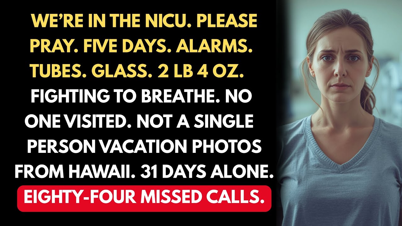 I Texted “We’re in the NICU. Please Pray.” No One Came—Until It Was Too Late
