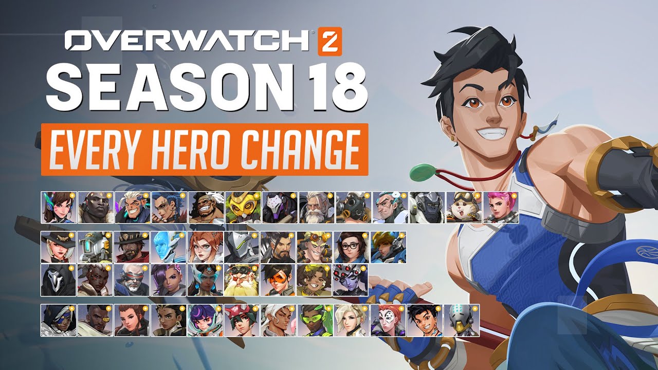 Overwatch 2 - EVERY PERK CHANGE for Season 18 | Full Patch Notes