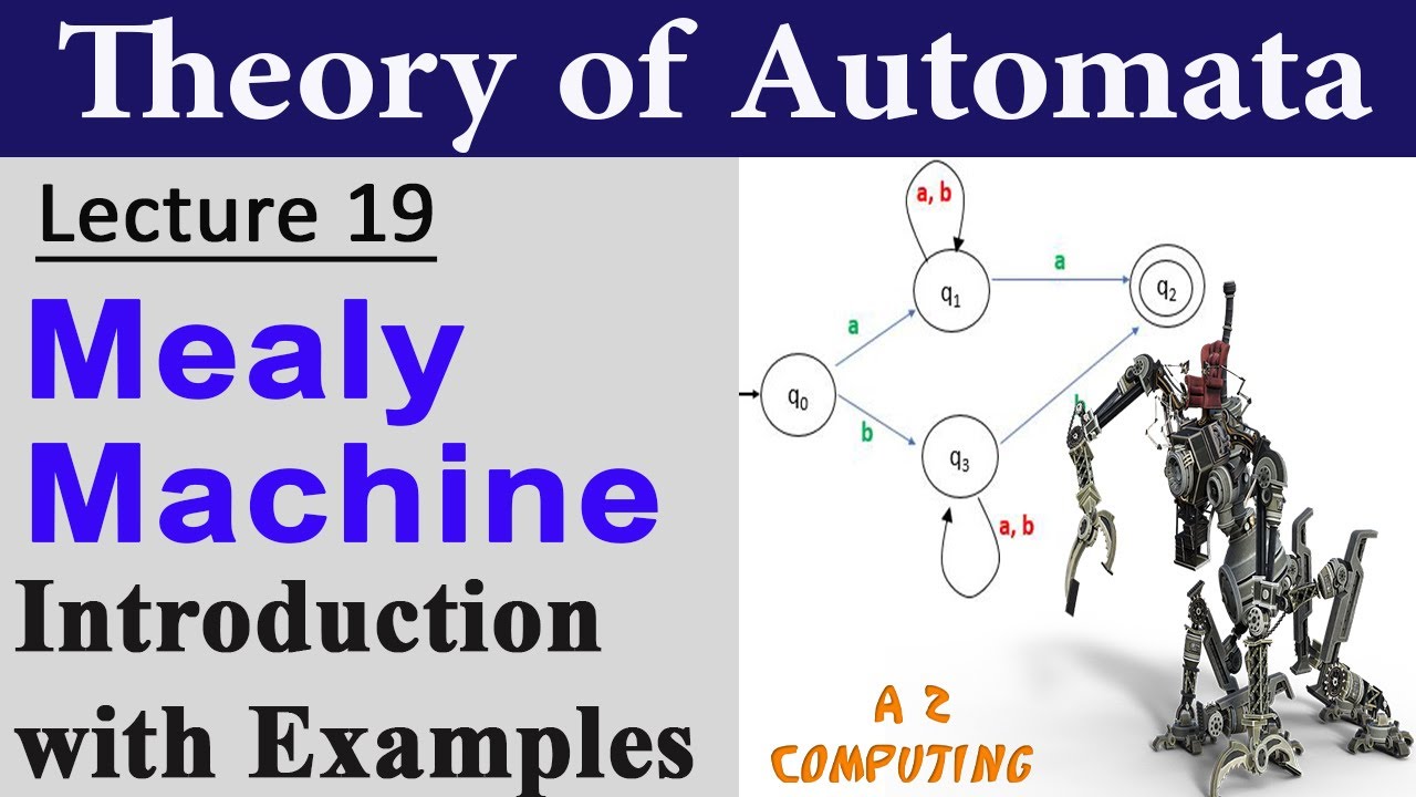 Mealy Machine in Automata | Introduction with Examples (urdu/hindi)