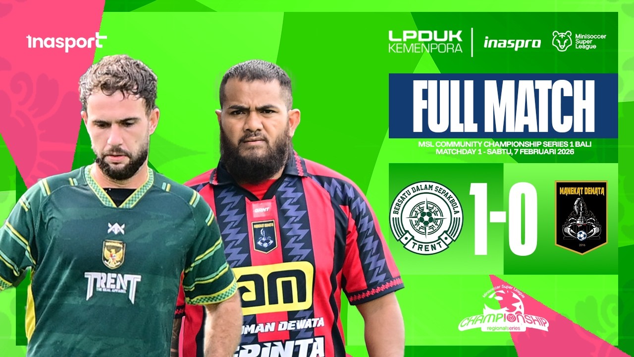 TRENT FC VS MANEKAT DEWATA | MINI SOCCER LEAGUE BALI 2026 | MATCHDAY 1