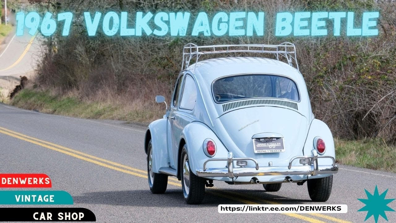 1967 VW Volkswagen Beetle - 1500 / 1641 DENWERKS - NO RESERVE Bring a Trailer BUG