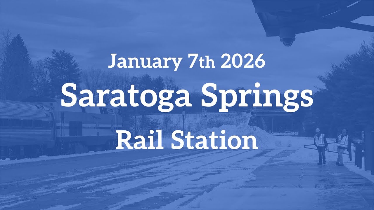 Saratoga Springs Rail Station | Jan 07 2026