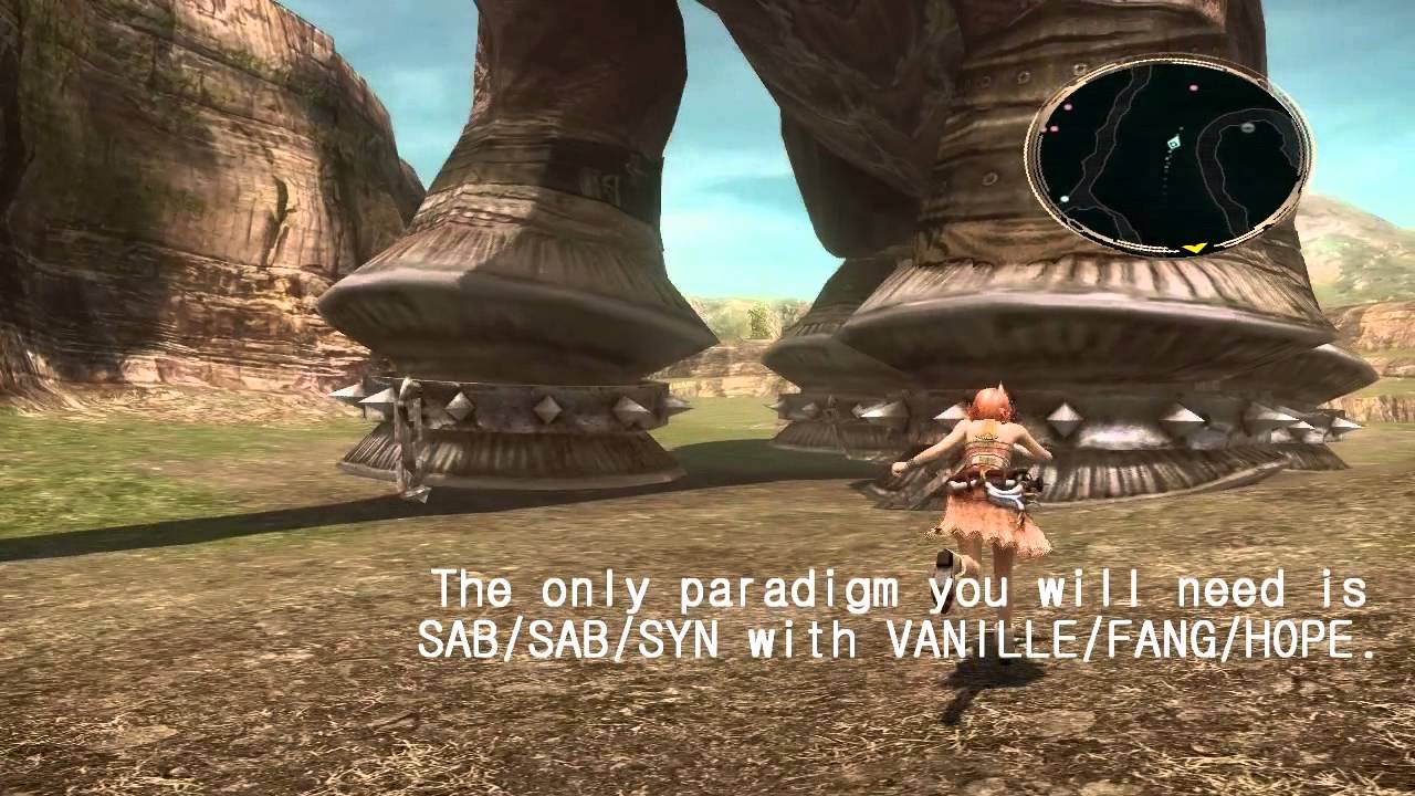 Final Fantasy XIII - Oretoise Farming Guide (Death, Vanille)