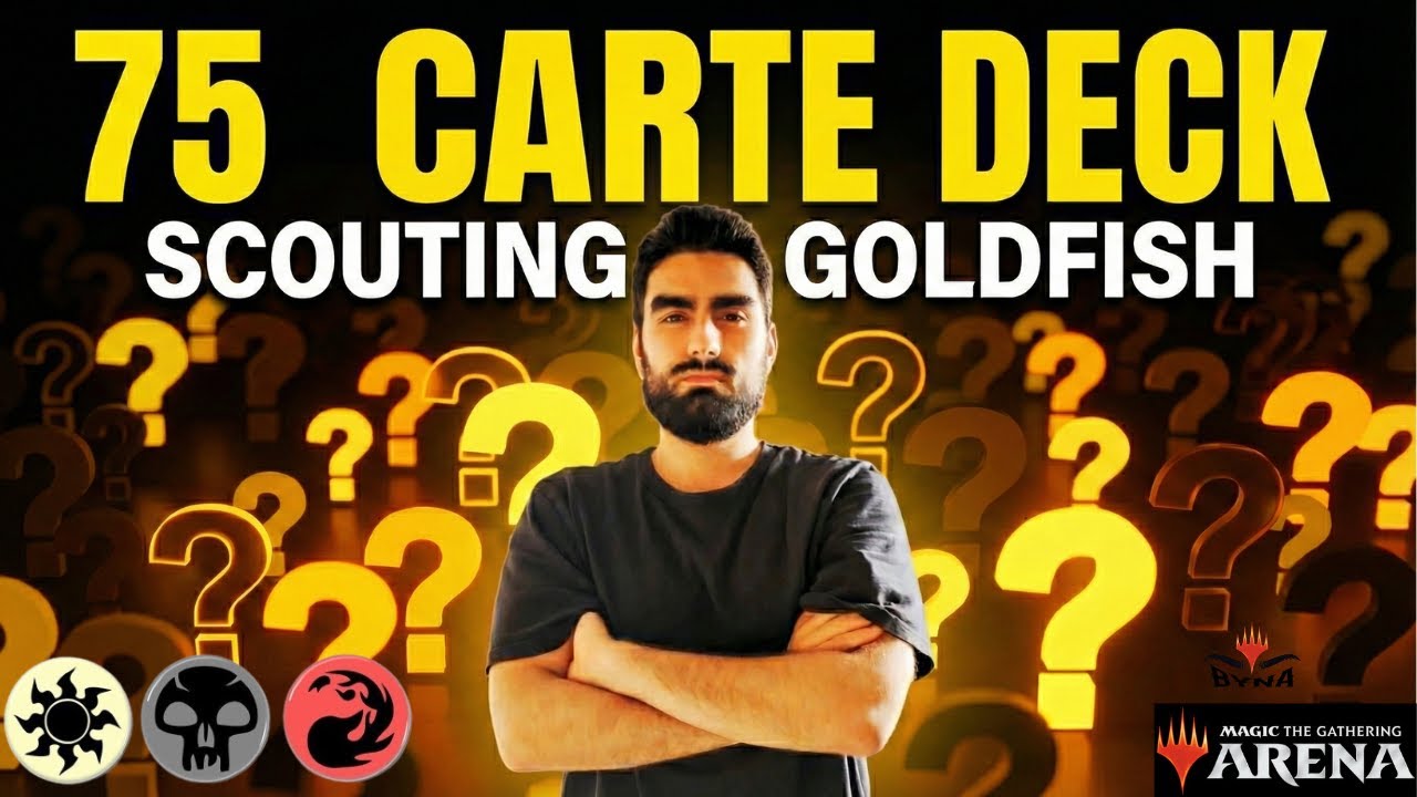 SCOUTING GOLDFISH: 75 CARTE DECK #mtgarena #magic #mtgita #magicthegathering