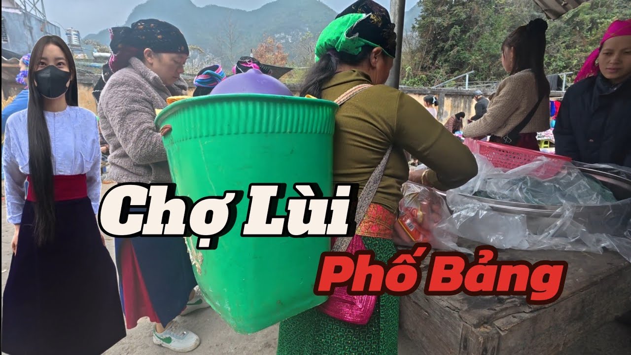 Khám phá phiên chợ vùng cao ngày cận tết nhiều Váy Mông_Discover the highland market near Tet many