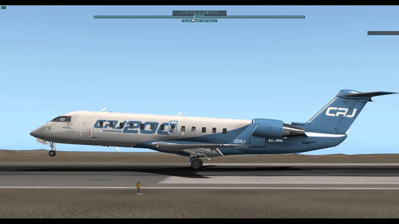 Bouncing CRJ2