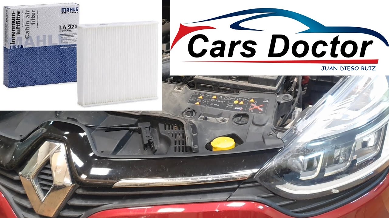 Cambio Filtro Habitaculo Polen Cabina Renault Clio 2017 0.9 Gasolina Tipo de Motor H4B B4