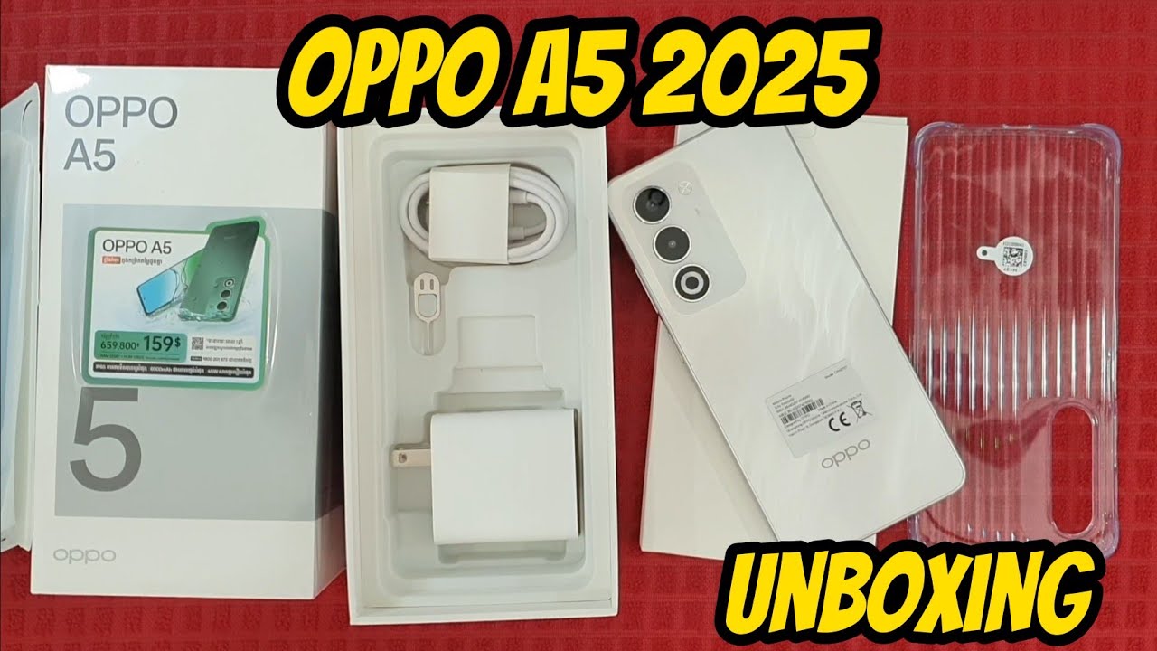 Oppo A5 2025 Unboxing