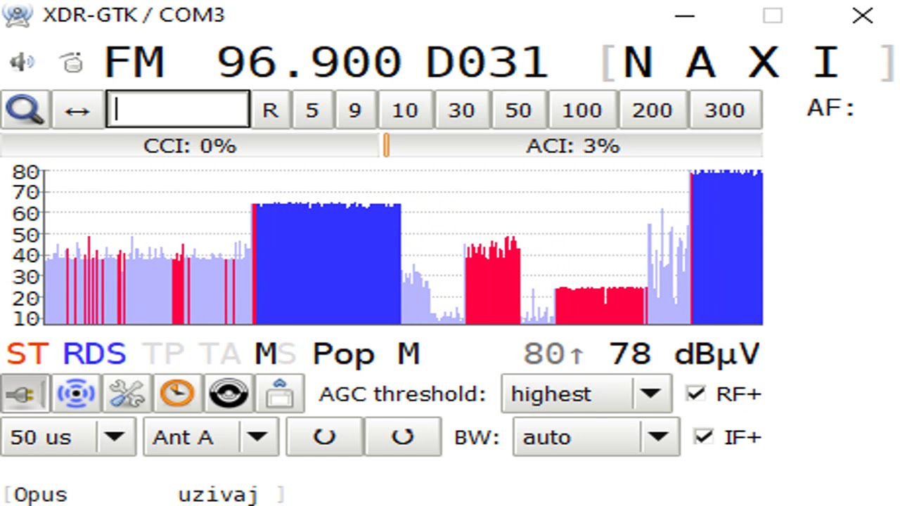 FM BELGRADE DX SCAN - NORTH (H)