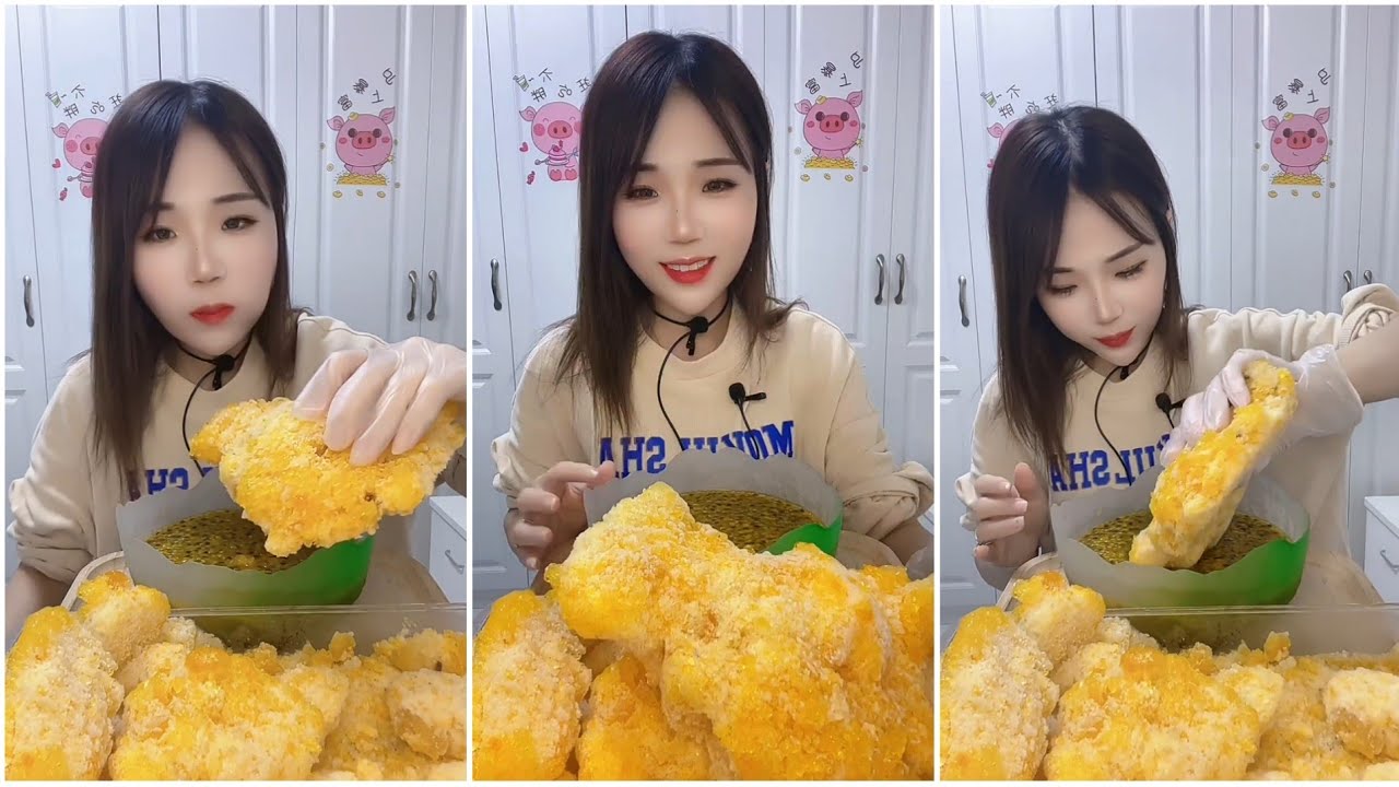 ASMR ICE EATING with PASSION FRUIT | RELAX VIDEO