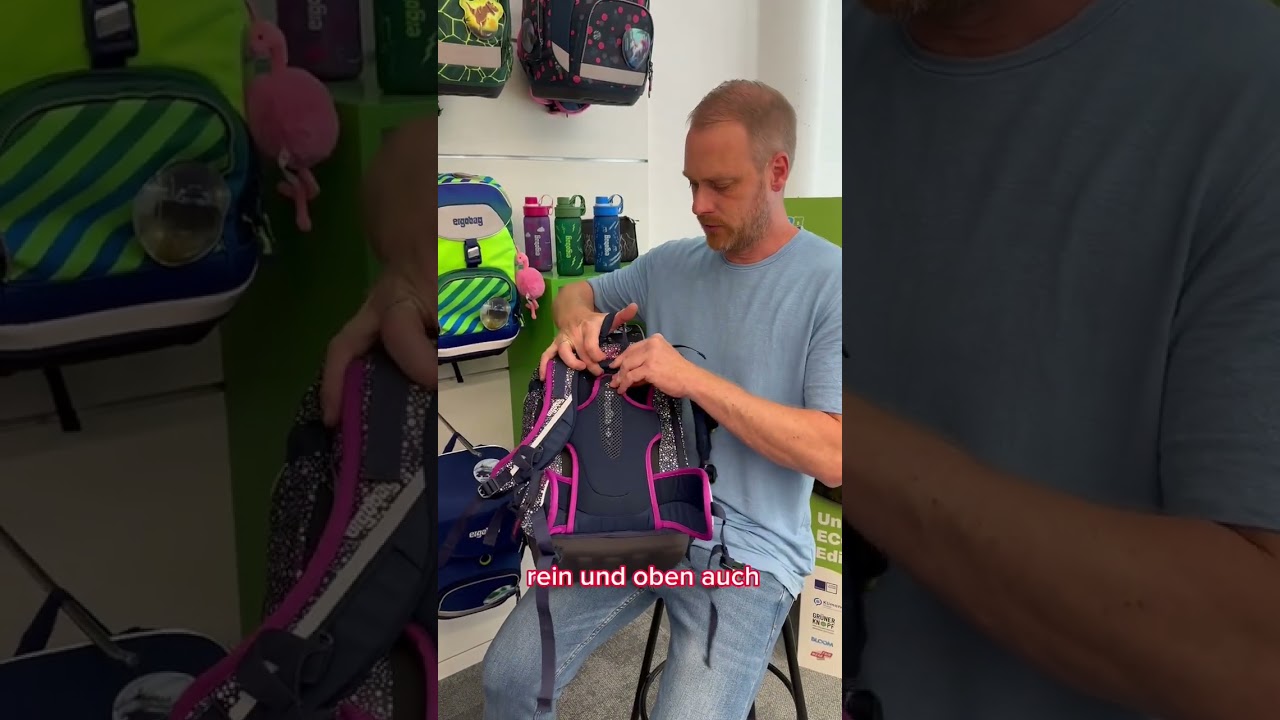 So stellst du den ergobag richtig ein!
