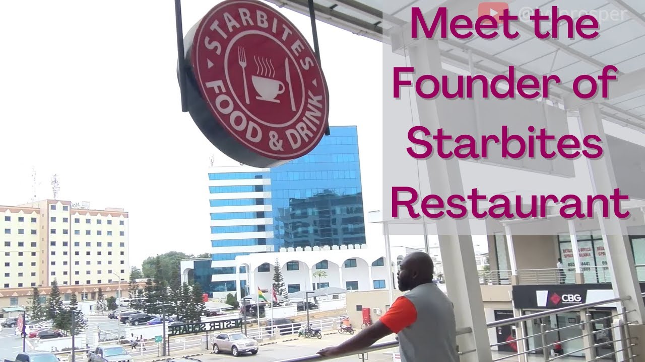 Meet Ghanaian Entrepreneur Who Left the U.K. for Ghana -Eric Andoh, Founder of Starbites Restaurant