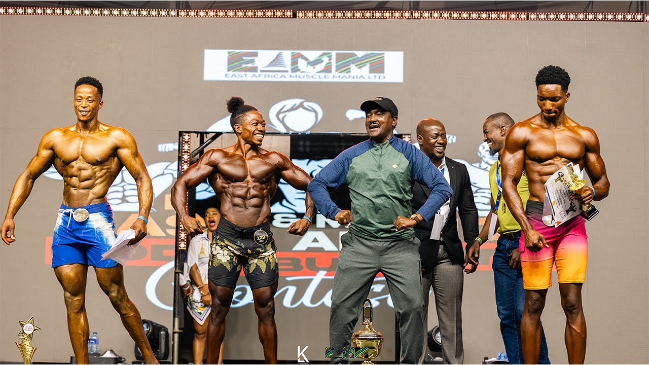 MEN PHYSIQUE CATEGORY || Mr and Miss East Africa Bodybuilding 2024-  PT2