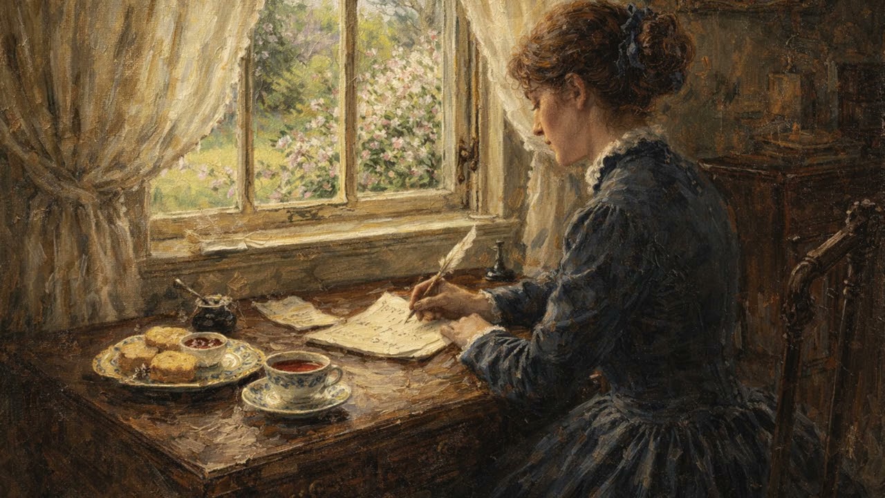 Victorian Afternoon: tea, biscuits, & letters to a friend (a playlist)