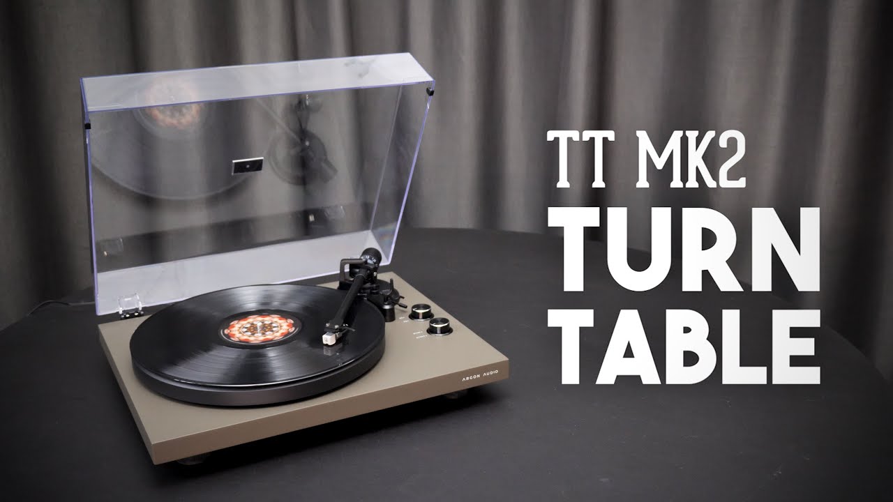 Argon Audio TT MK2 Turntable with Built-in RIAA | Unboxing & Setup (DA, DE, EN, FI, FR, IT, PL)