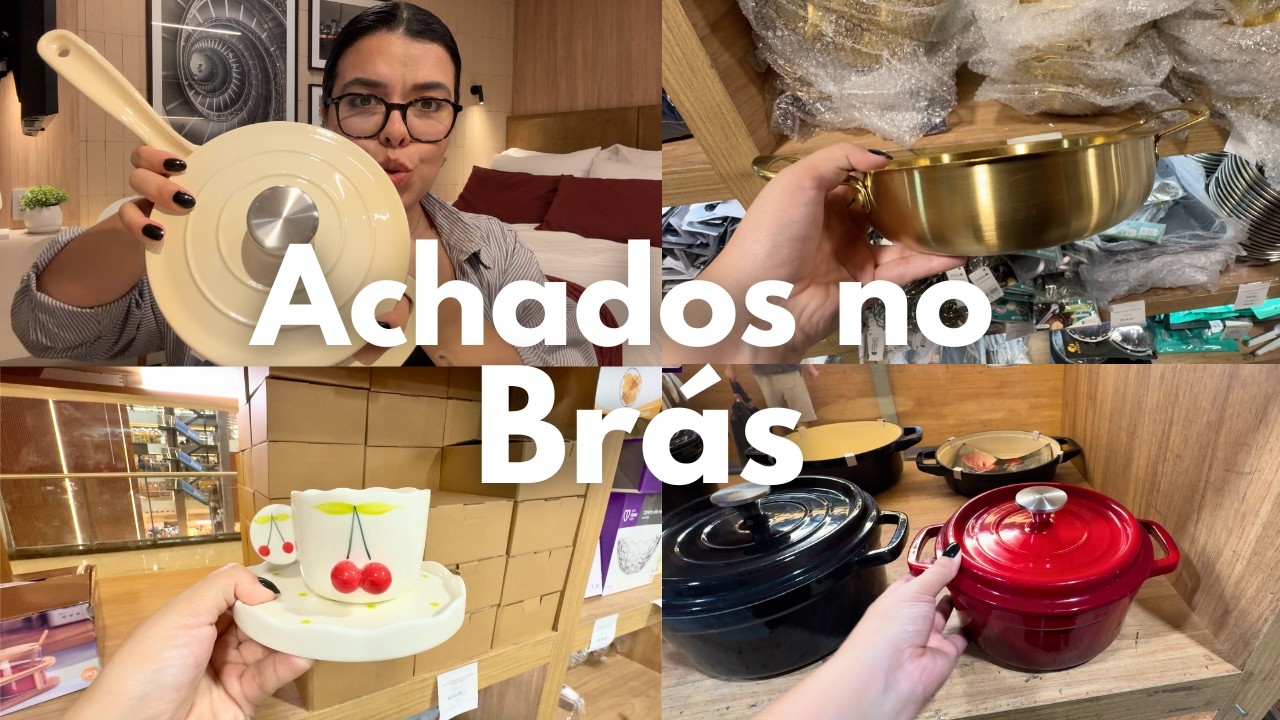 Réplica de Le Creuset no Brás?! Tour completo no Busca Busca
