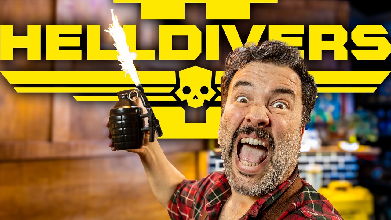 Drinks from Helldivers 2! Taste my liber-tea | How to Drink