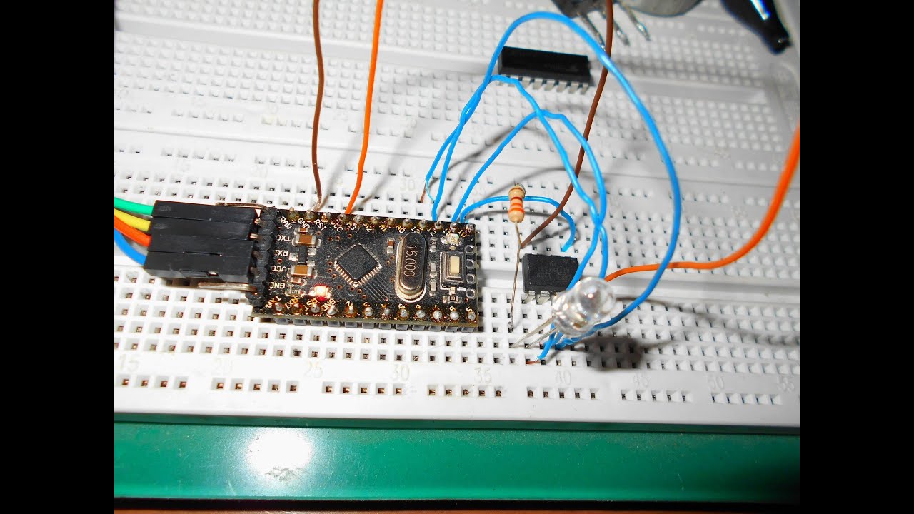 Как прошивать и программировать ATtiny13 при помощи Arduino