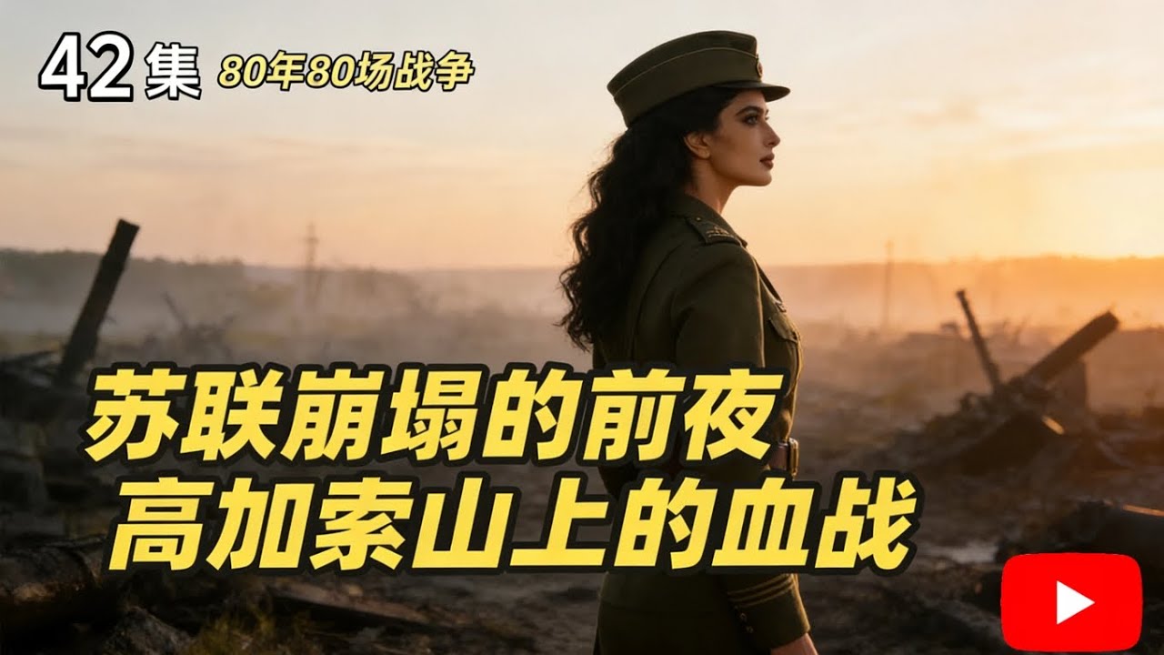 苏联崩塌的前夜，高加索山上的血战！地图画错一笔，人间流血百年